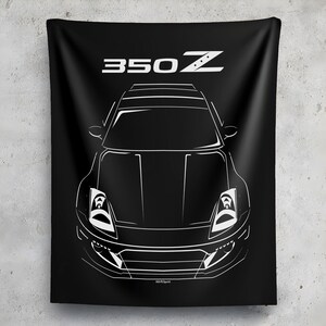 Nissan Fairlady 350Z Z33 Body Kit Tapestry Wall Art JDM Decor Garage Wall Hangings Car Gifts Cars Art