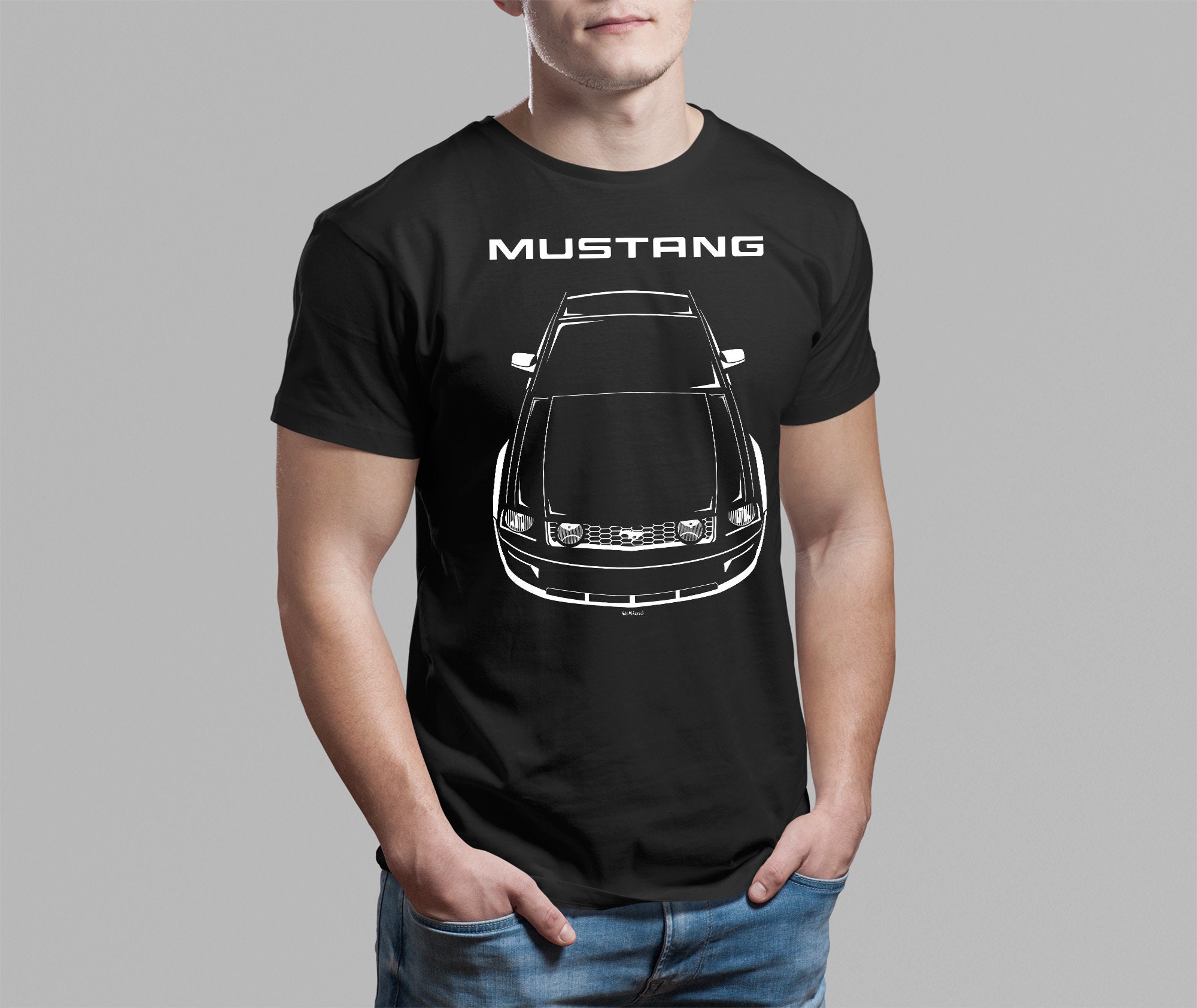 Ford Mustang S197 2005-2009 Multi-color T-shirt -