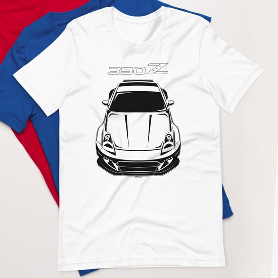 Nissan Fairlady 350Z Z33 Body Kit T Shirt JDM Clothing Car