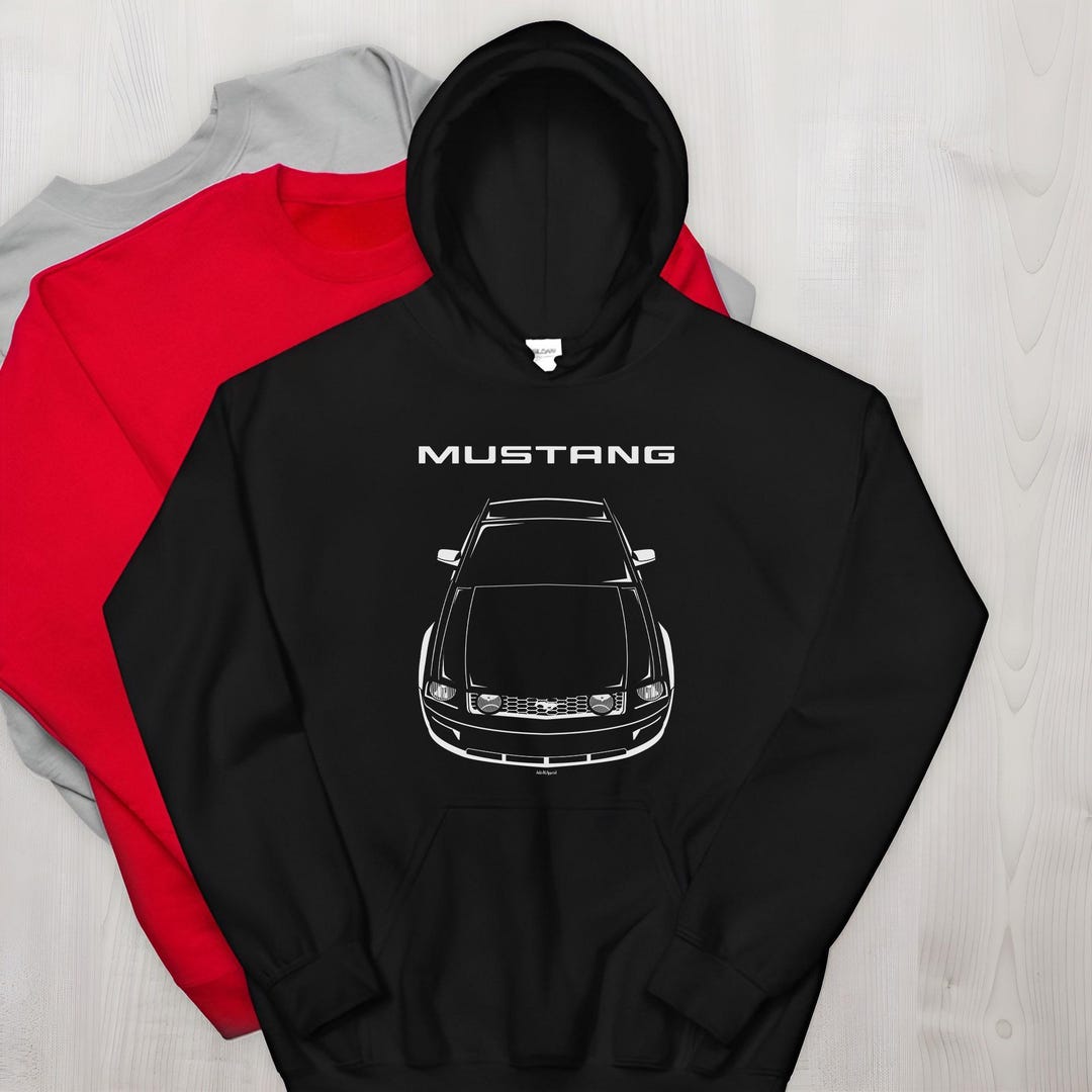Ford Mustang S197 2005 2009 Multi Color Hoodie Mustang GT Hooded