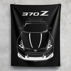 Nissan 370Z Z34 Nismo 2015 2020 Tapestry Wall Art JDM Decor Garage Wall Hangings Car Gifts Cars Art
