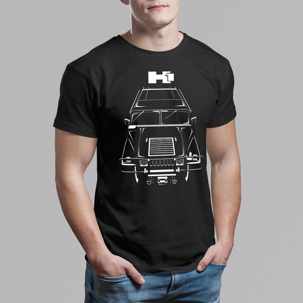 Hummer H1 - Multi-color T-shirt - Hummer H1 Alpha Shirt - 4x4 4wd M998 Humvee - Car Enthusiast Gifts - Cars Gift - Racing Shirts Car Tees