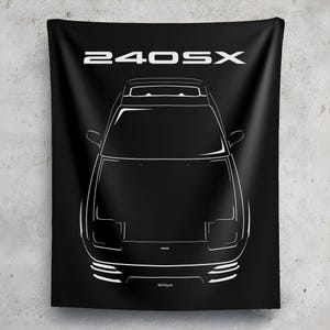 Nissan 240SX SE S13 1989 1994 Tapestry Wall Art JDM Decor Garage Wall Hangings Car Gifts Cars Art