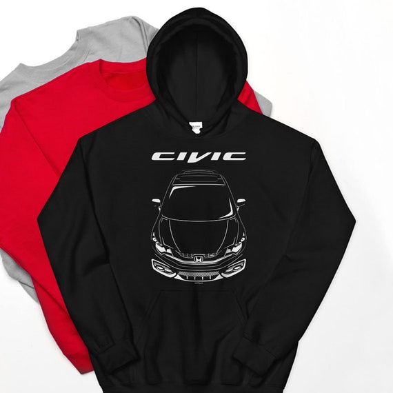 Honda Civic SI 9th Gen 2011-2014 Multi-color Hoodie Honda - Etsy Singapore