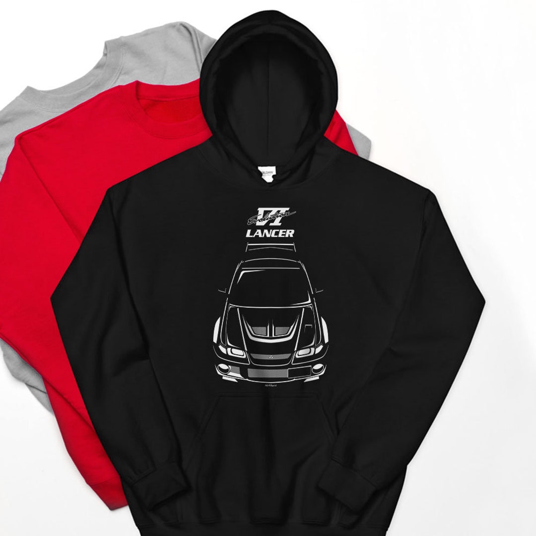 Mitsubishi Lancer Evolution VI 1999 2001 Hoodie Mitsubishi