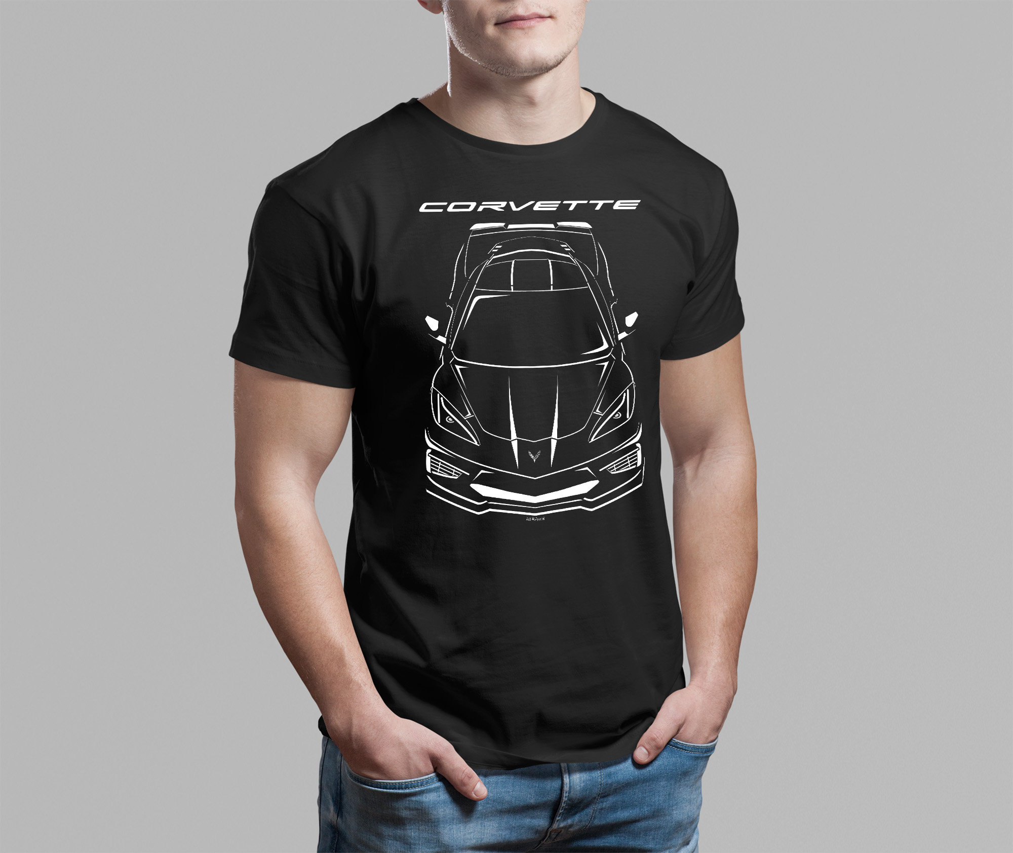 c8 corvette t shirt