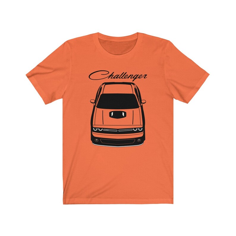 MultiColor Challenger RT Shaker Tshirt Dodge Challenger Etsy