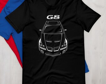 Pontiac G8 2008 2009 T shirt G8 GXP LS3 Shirt Pontiac Clothing Car Enthusiast Gifts Cars Gift Racing Shirts Car Tees