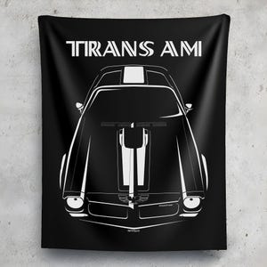 Pontiac Firebird Trans Am 1972 Wall Tapestry Firebird Wall Art Man Cave Wall Art Garage Tapestries Gifts for Car Lovers