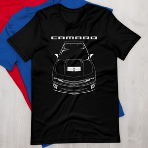 Chevrolet Camaro ZL1 5th gen 2014 2015 T shirt ZL1 Shirt Car Enthusiast Gifts Cars Gift Racing Shirts Car Tees