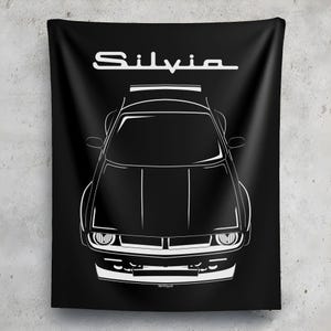 Nissan Silvia S14 Body Kit Tapestry Wall Art JDM Decor Garage Wall Hangings Car Gifts Cars Art