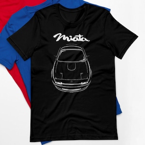 Mazda MX 5 Miata NA 1st gen 1990 1997 T shirt Mazda shirt JDM clothing Car Enthusiasts Gifts Car Guy Gift