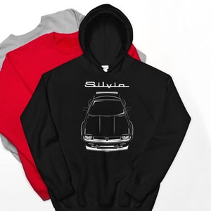 Nissan Silvia S14 Body Kit Hoodie JDM Pullover Sweatshirt Hoodie Gifts For Car Guy