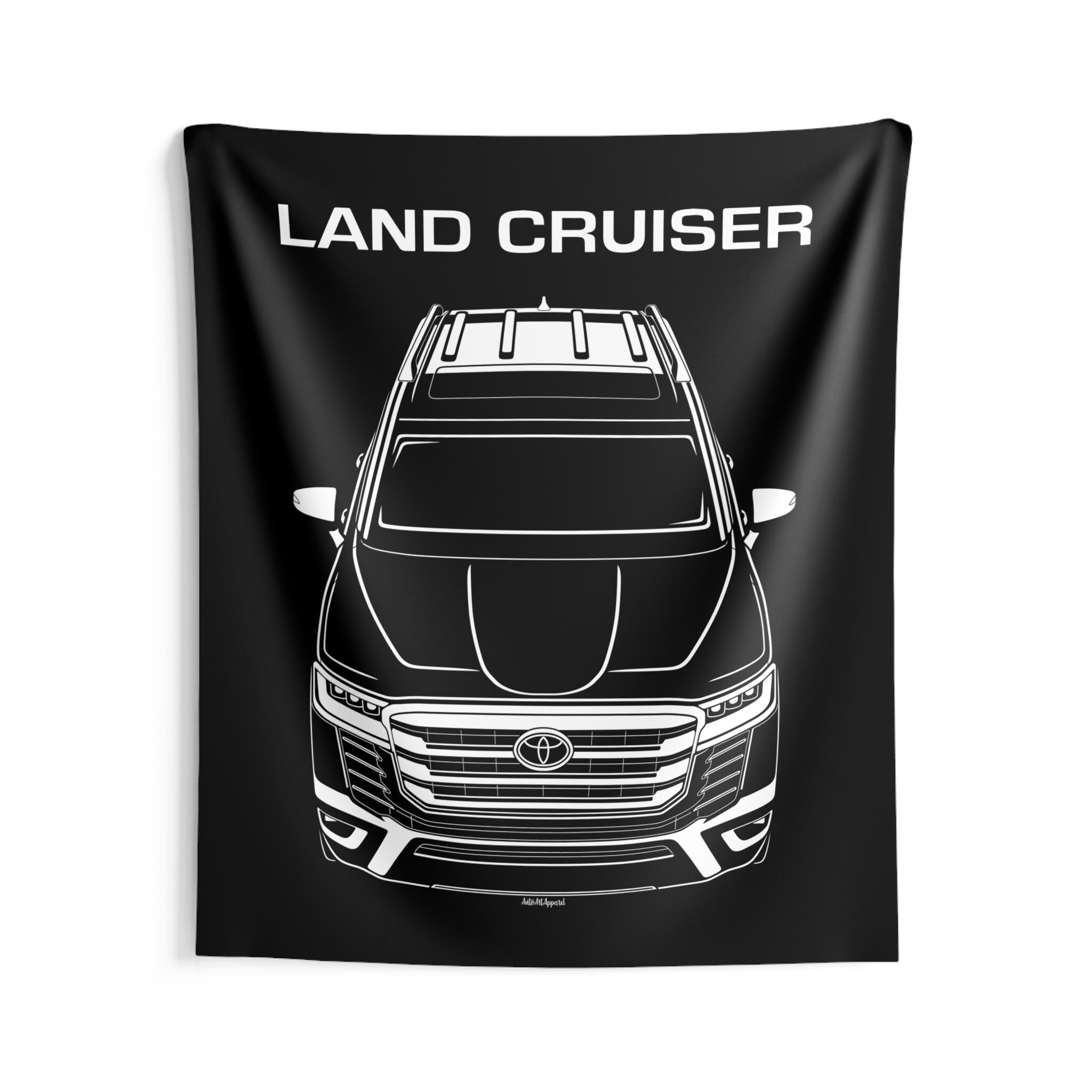 Toyota Land Cruiser ZX 2022 2024 Tapestry Wall Art JDM Decor
