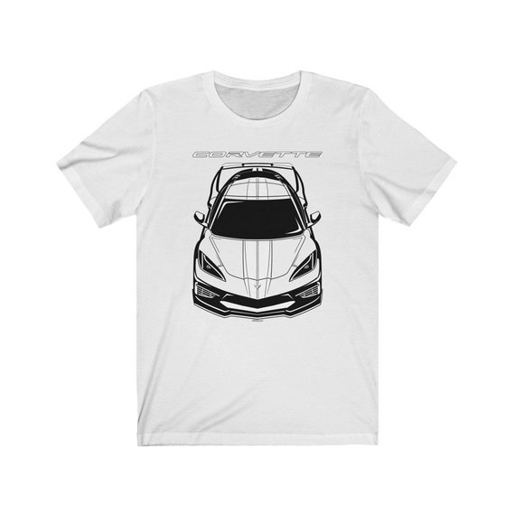 white corvette shirt