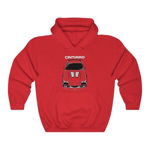 Chevrolet Camaro 3rd gen 1982-1992 Multi-color Hoodie Iroc Hooded Sweatshirt Car Hoodies Gifts for Car Enthusiasts Cars Gift image 8