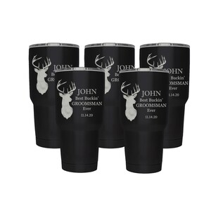 SET OF TEN-Groomsman Tumblers, Groomsmen Set,Engraved 30 oz Insulated Tumbler,Customize and Personalize, Free Shipping, Best Seller
