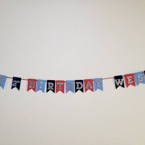 Chugga Chugga Two Two Choo Choo I'm Two Train Bunting Banner image 8