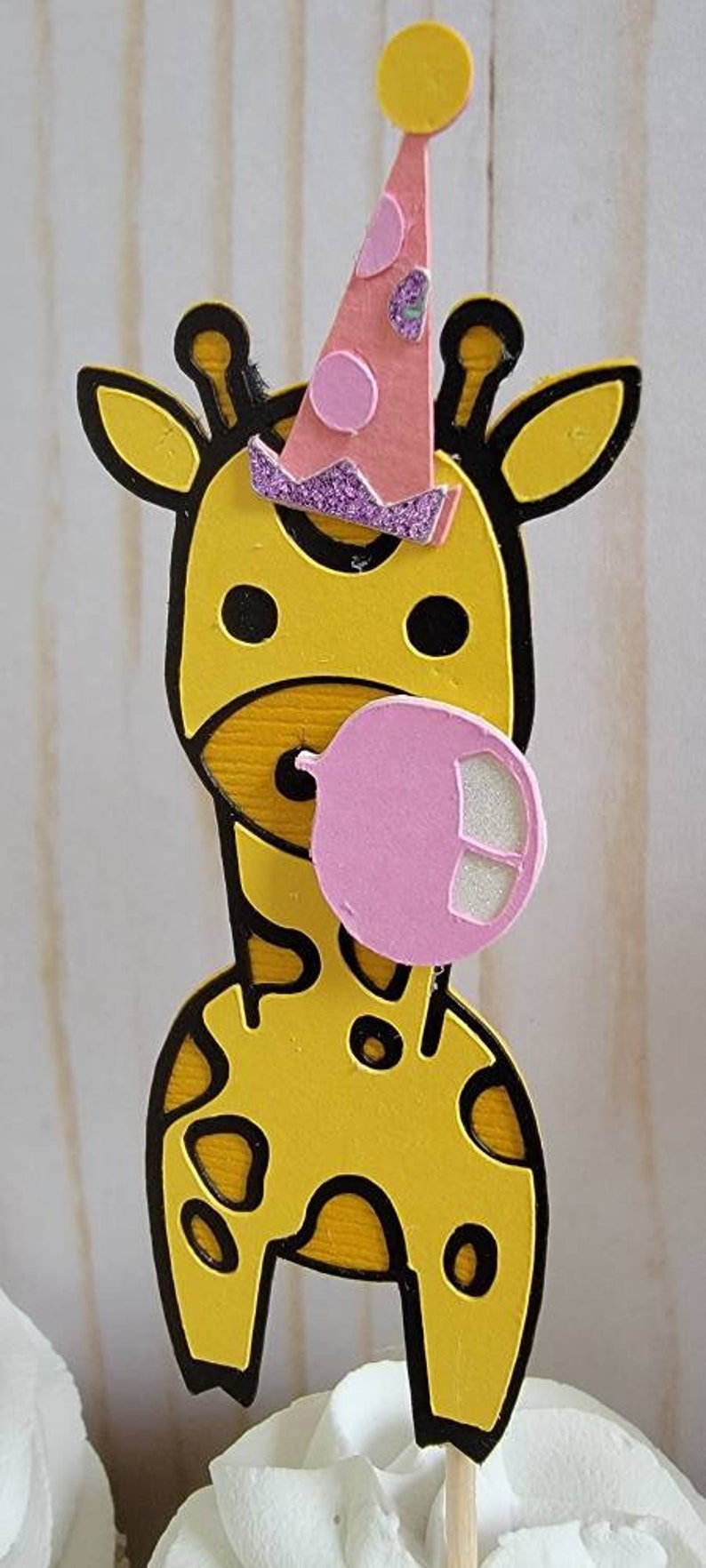 Nerdy Party Animal Cupcake Toppers Etsy