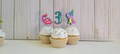 3 Rex Cupcake Toppers in Ariah