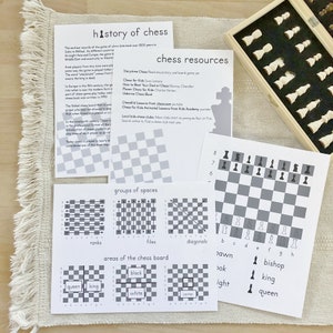 Intro to Chess Printable Bundle