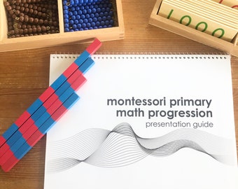 Printable Montessori Primary Math Presentations Book