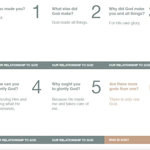Catechism for Young Children Printable Cards - Etsy