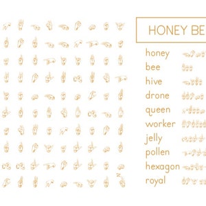 Printable ASL Fingerspell Word Search Set