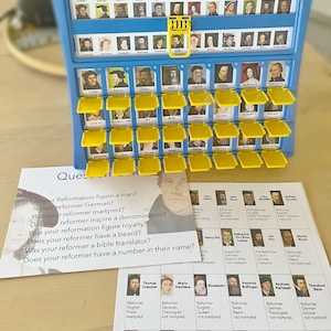 Gioco di indovinelli sulla Riforma protestante 2.0 Scheda di inserimento stampabile