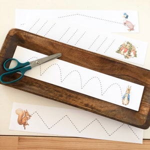 Beatrix Potter Cutting Practice