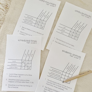 Modern Beginner Logic Puzzles 1