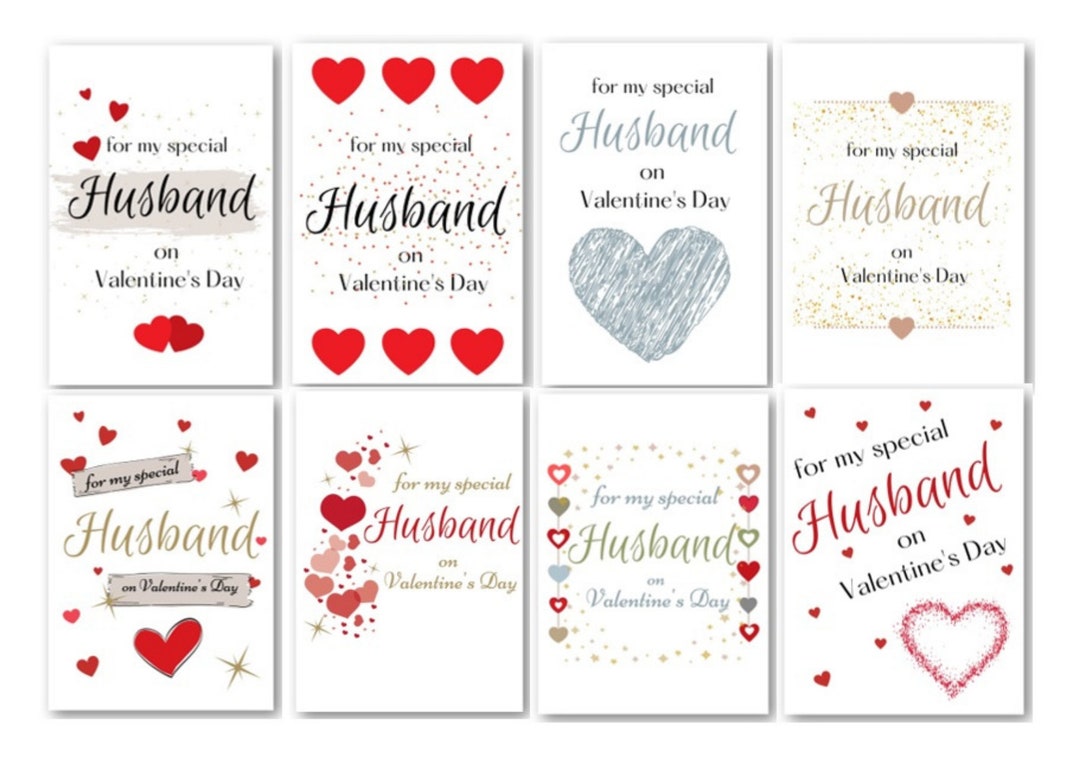 Second Ave Husband Valentine Card for Him Cute Romantic Heart Card ...
