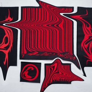 Heavy Metal Rock Patches READ DESCRIPTION number band real embroidered patches
