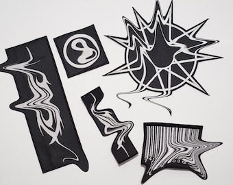 Heavy Metal READ description Rock Patches number band real embroidered patches