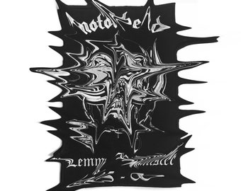 heavy metal back patch for jacket shirt 14" x 8.5" READ DESCRIPTION Big patch england metal metal legend battle vest