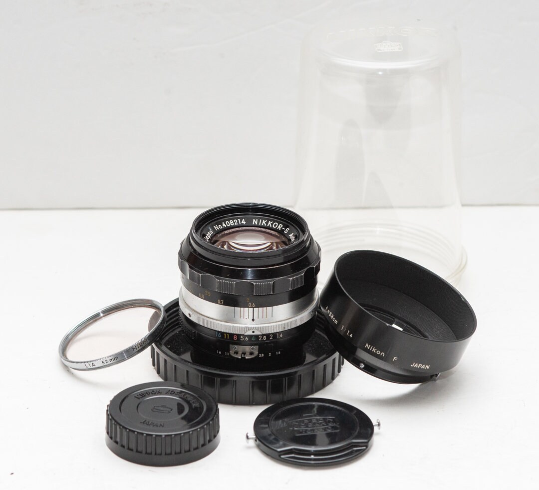 Nikon Nikkor S Auto 50mm F1.4 Ai Lens Converted Nippon