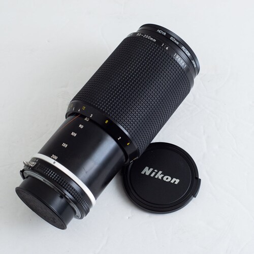 Nikon Nikkor 80-200mm shops f4 ai-s Lens Telephoto hoya pl filter mint
