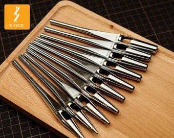 Leather Hole Punch Set: DC53 Steel Round Craft Tools