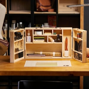 Leather Craft Kit: DIY Lederbearbeitungs- und Nähset