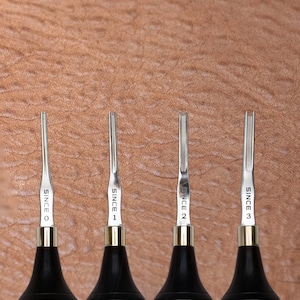 Biseladora de bordes de cuero SINCE: herramienta para bordes estilo americano