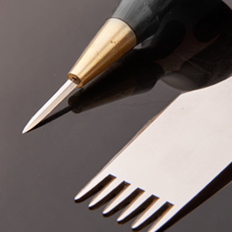 Japanese Style Leather Stitching Awl: SINCE Leather Craft Tool image 3