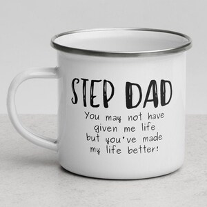 Schritt Papa Camper Becher | Süße Schritt Papa Geschenk