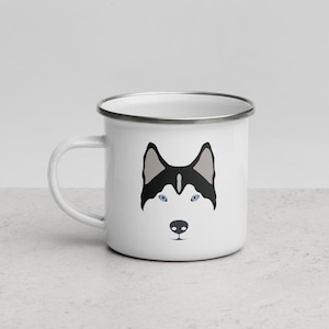 Husky Camper Mug | Husky Lovers Gift