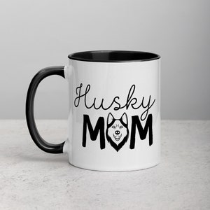 Husky Mom | Mug with Color Inside | Husky Lovers Gift