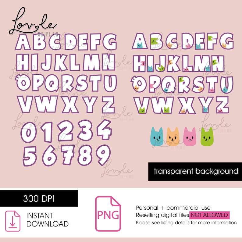 Gabby Dollhouse Inspired Alphabet Gabby Doll Inspired Font Etsy Israel