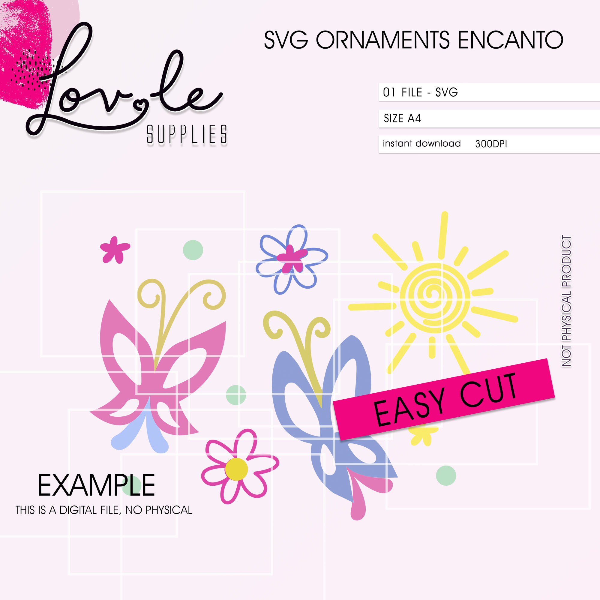 Encanto SVG Butterfly SVG Encanto Movie Encanto Clipart Sun - Etsy Sweden