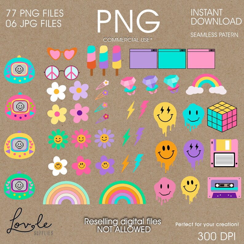 80s Clipart Roller Skates Clipart Retro Party Clipart - Etsy