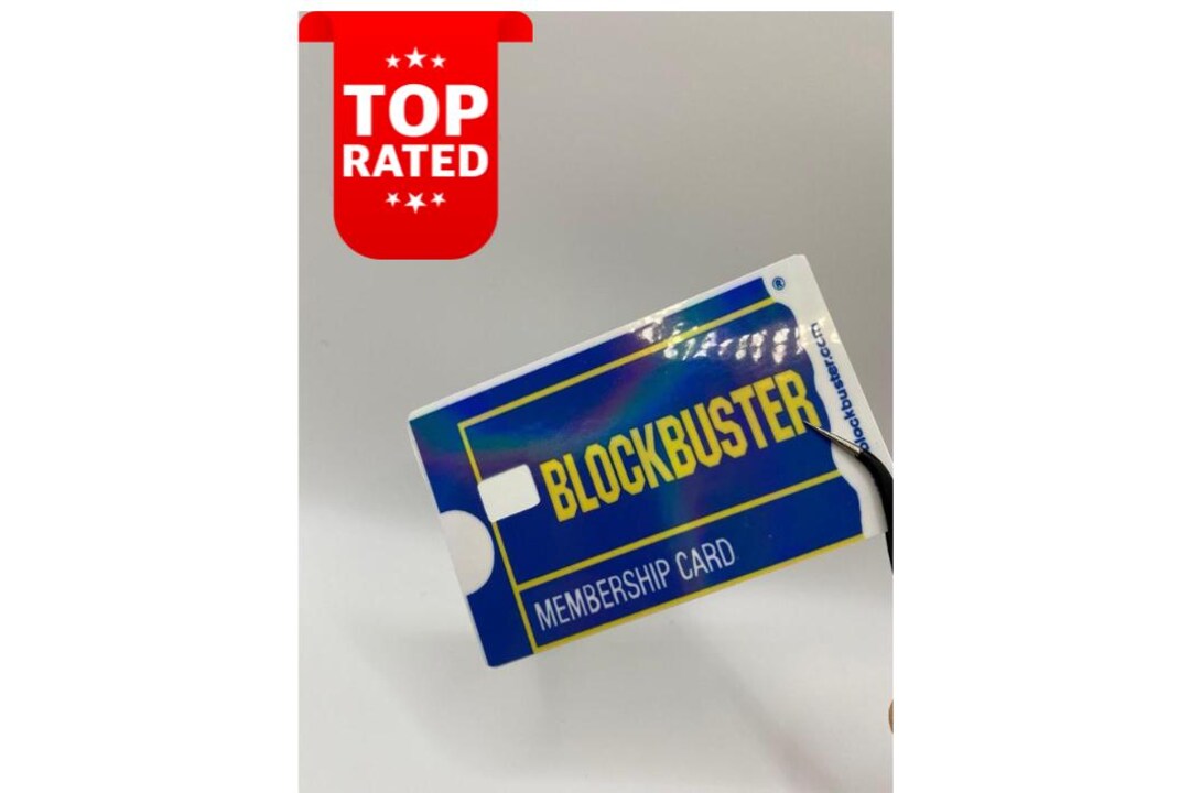 thumbnail image 2 of Blockbuster Video Credit Card Skin / Debit Card Cover – Nostalgia Gift 2 of 4