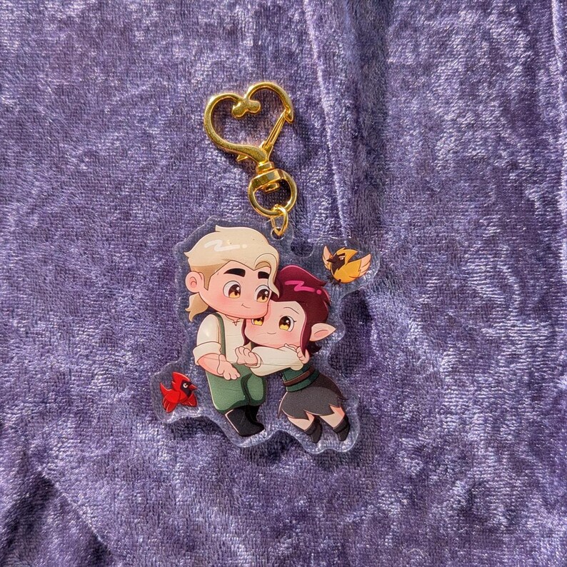 Toh Keychain TOH Couples 2,3 Acrylic Keychains - Etsy