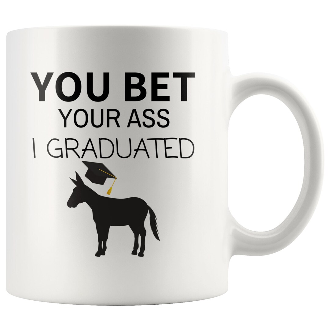 Funny Donkey Graduation Gift, Donkey Graduate Gift, Donkey Graduation ...